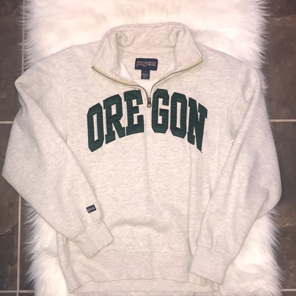 jansport quarter zip sweatshirt